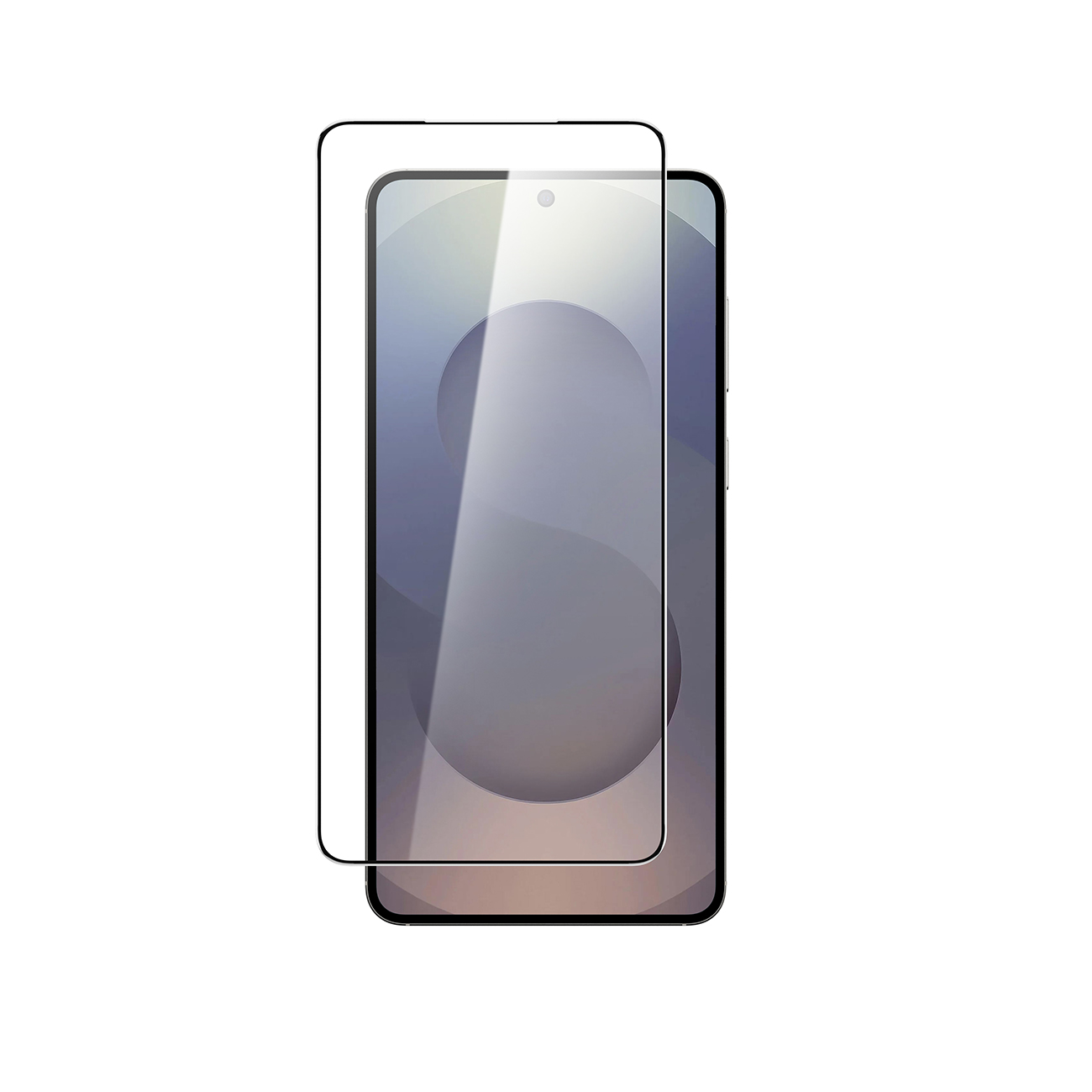 AmazingThing Radix grūdintas stiklas su juodu rėmeliu, skirtas Samsung S25 Edge