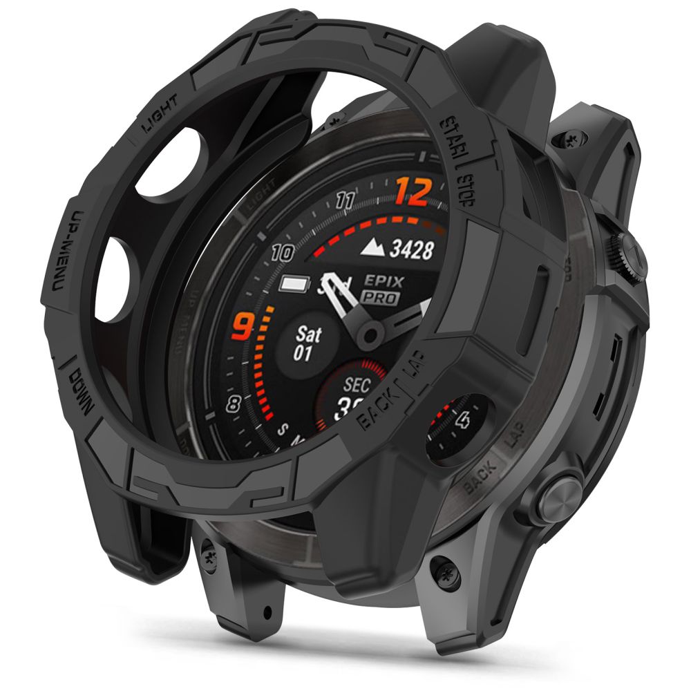 Tech-Protect Defense Air dėklas Garmin Fenix 7X / 7X Pro - juodas