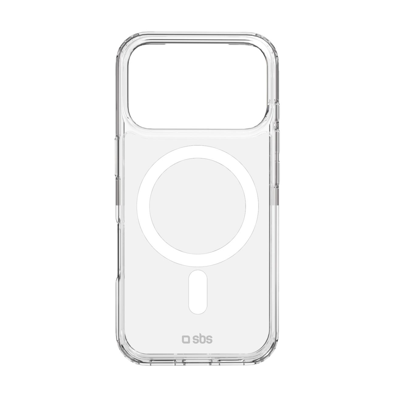 SBS Extreme Mag Dėklas telefonui iPhone 17 Pro su D3O technologija - Skaidrus