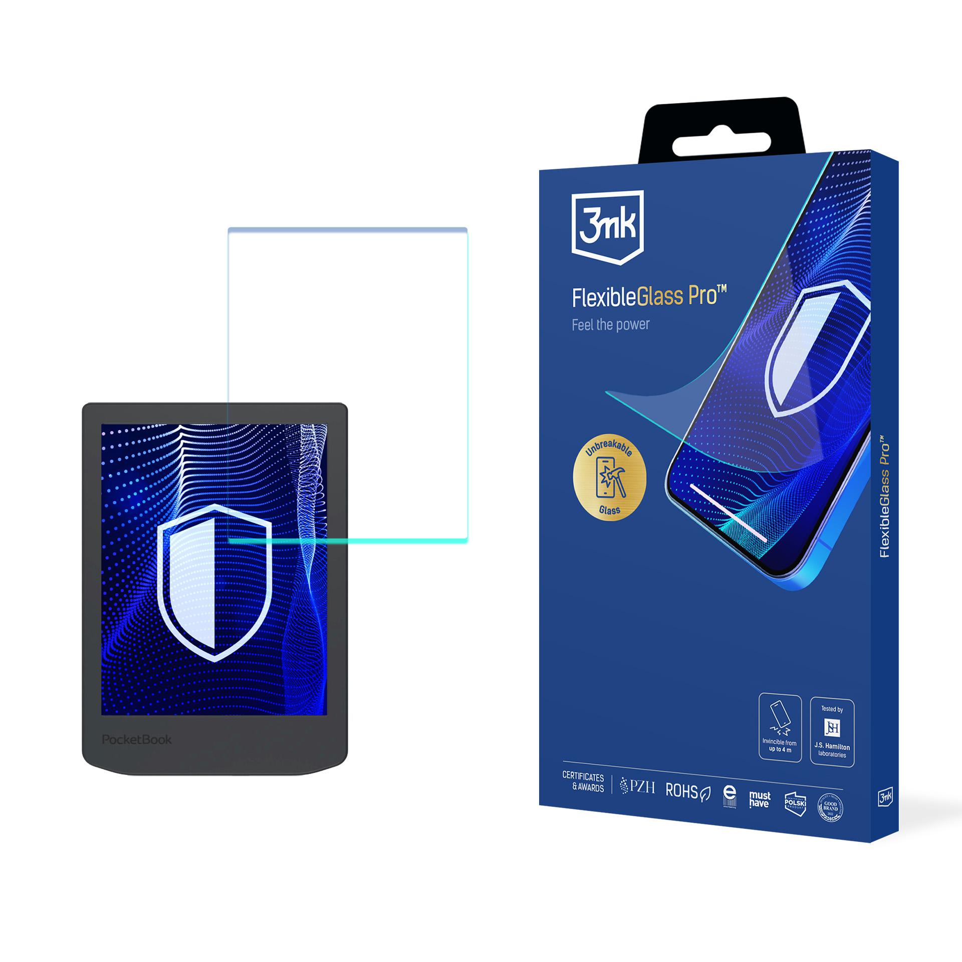 3mk FlexibleGlass Pro hibridinis stiklas PocketBook Verse Lite (619)