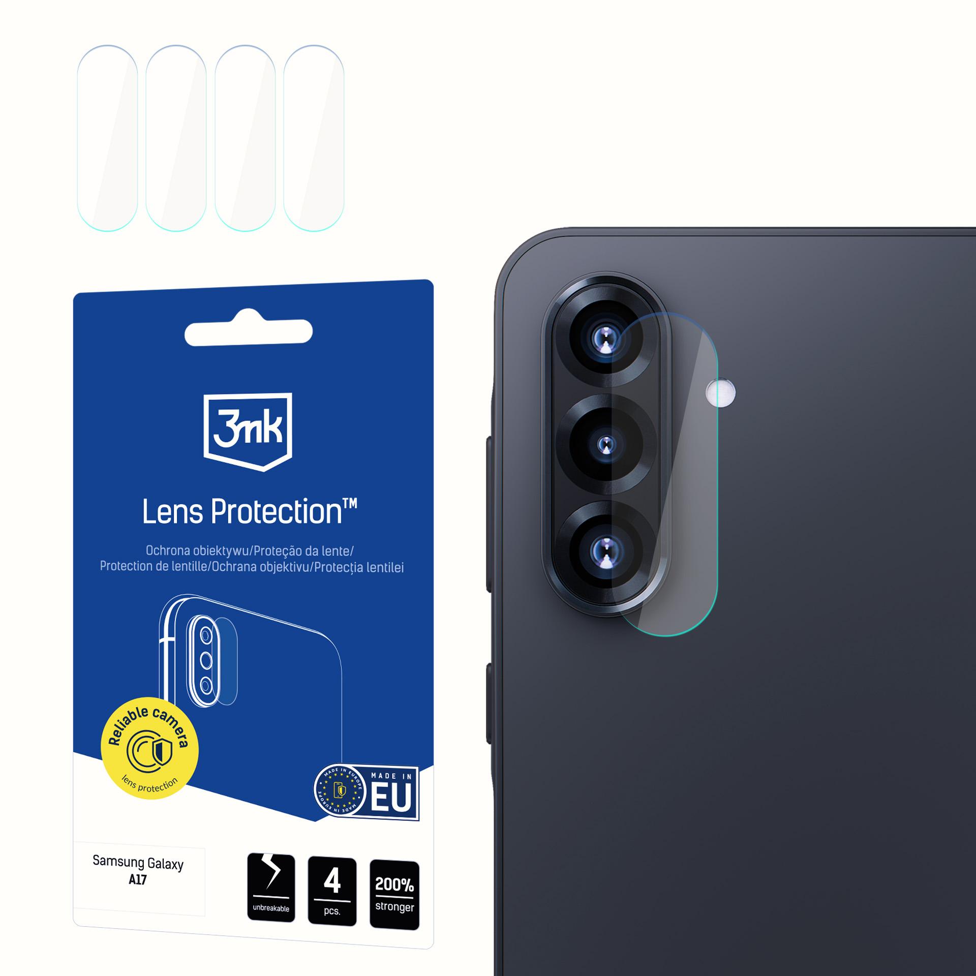 3mk objektyvo apsaugos stiklas Samsung Galaxy A17 5G kamerai