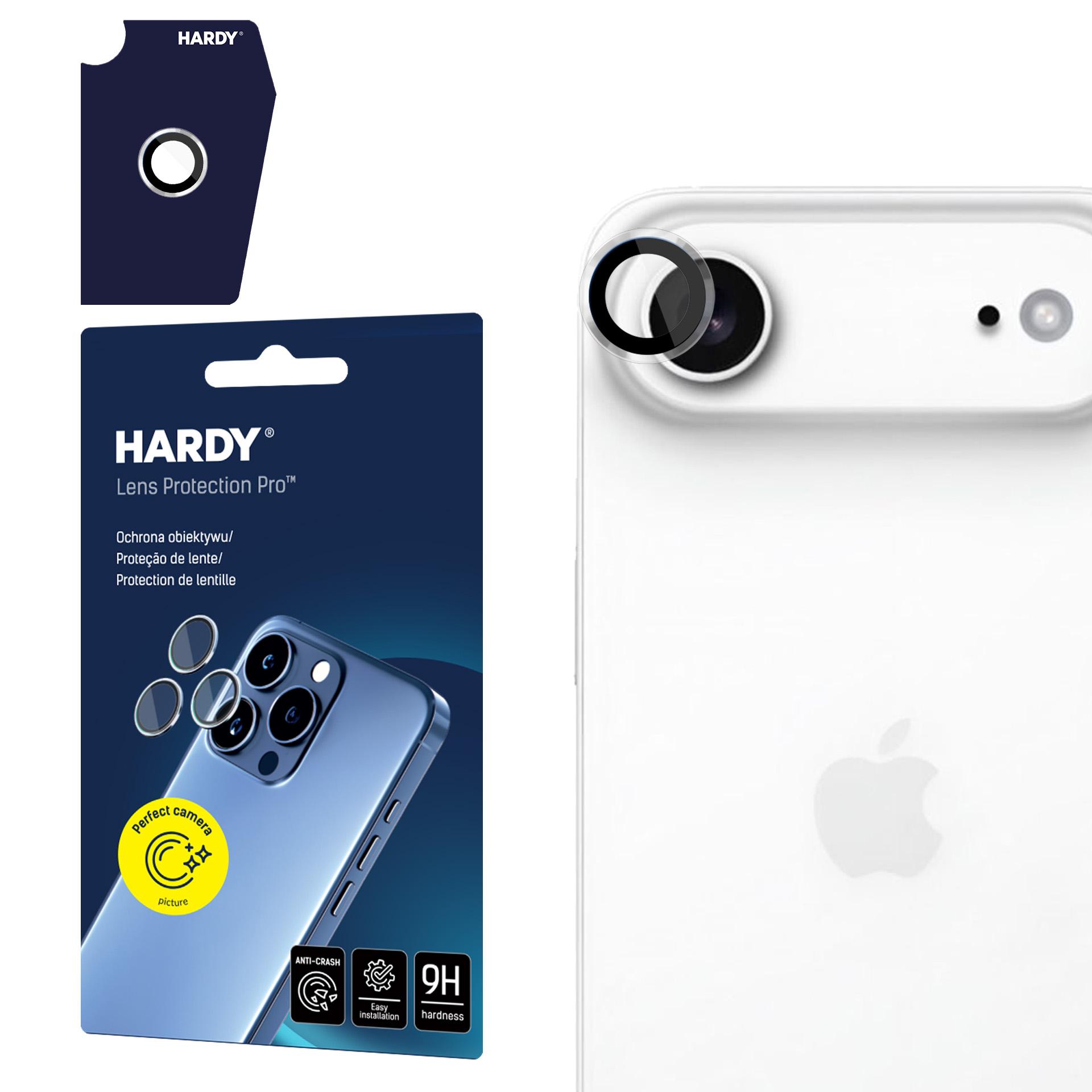 3mk HARDY Apsauginis stiklas objektyvui Pro iPhone 17 Air - Skaidrus