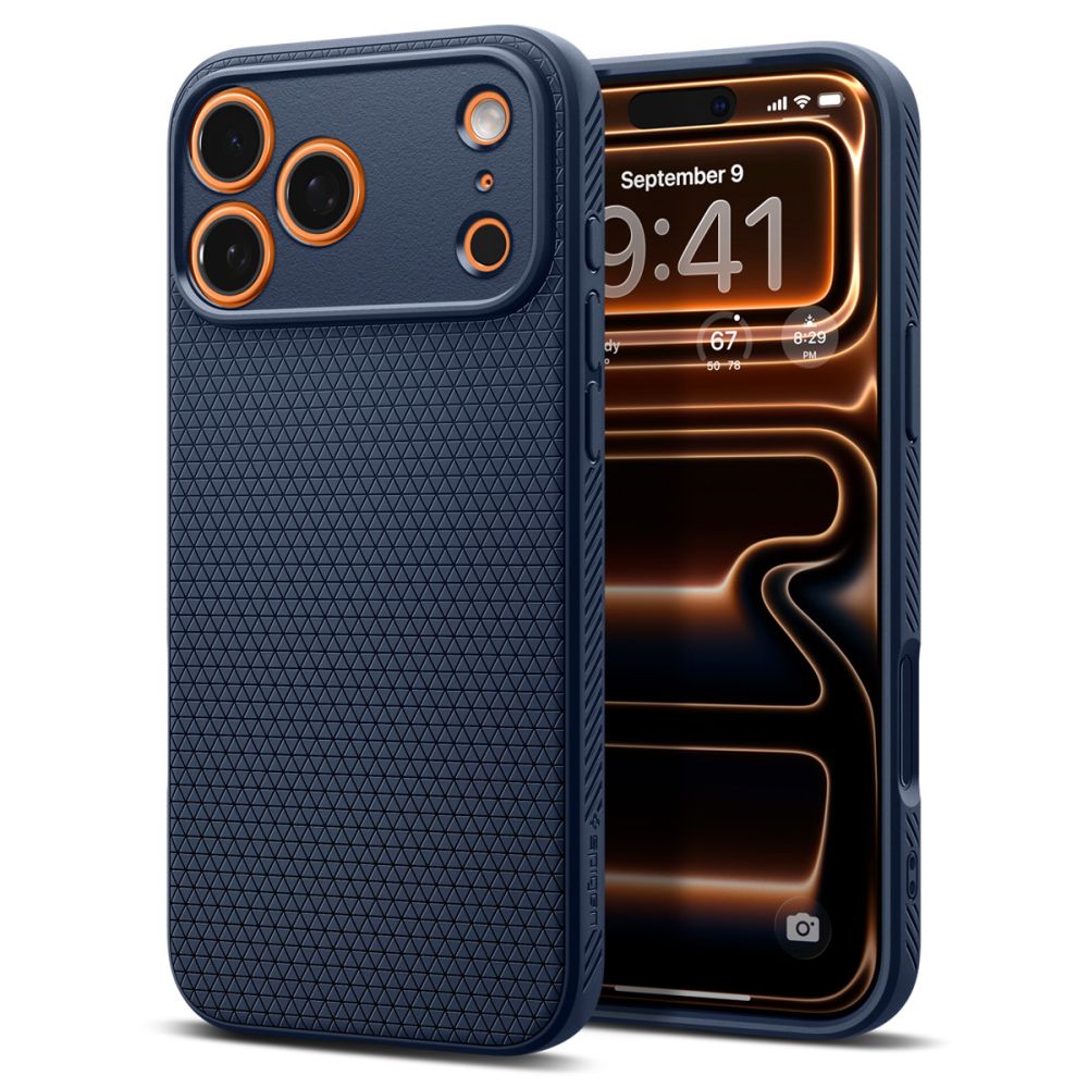 Spigen Liquid Air Dėklas telefonui iPhone 17 Pro - mėlynas