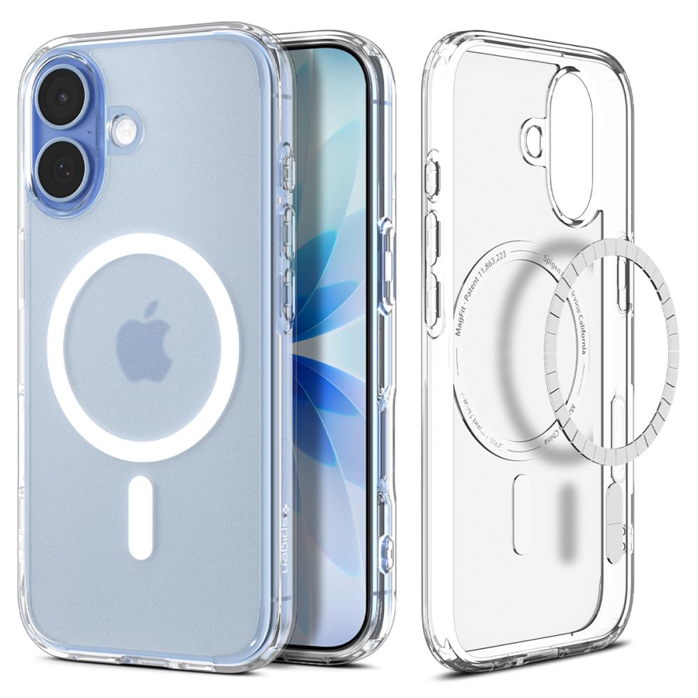 Spigen Ultra Hybrid Magnetinis dėklas telefonui iPhone 17 - Baltas