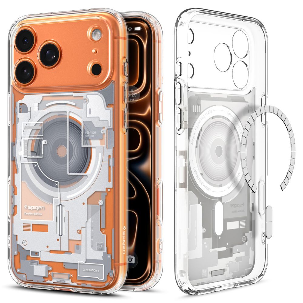 Spigen Ultra Hybrid Magnetinis dėklas telefonui iPhone 17 Pro Max Neo One - baltas