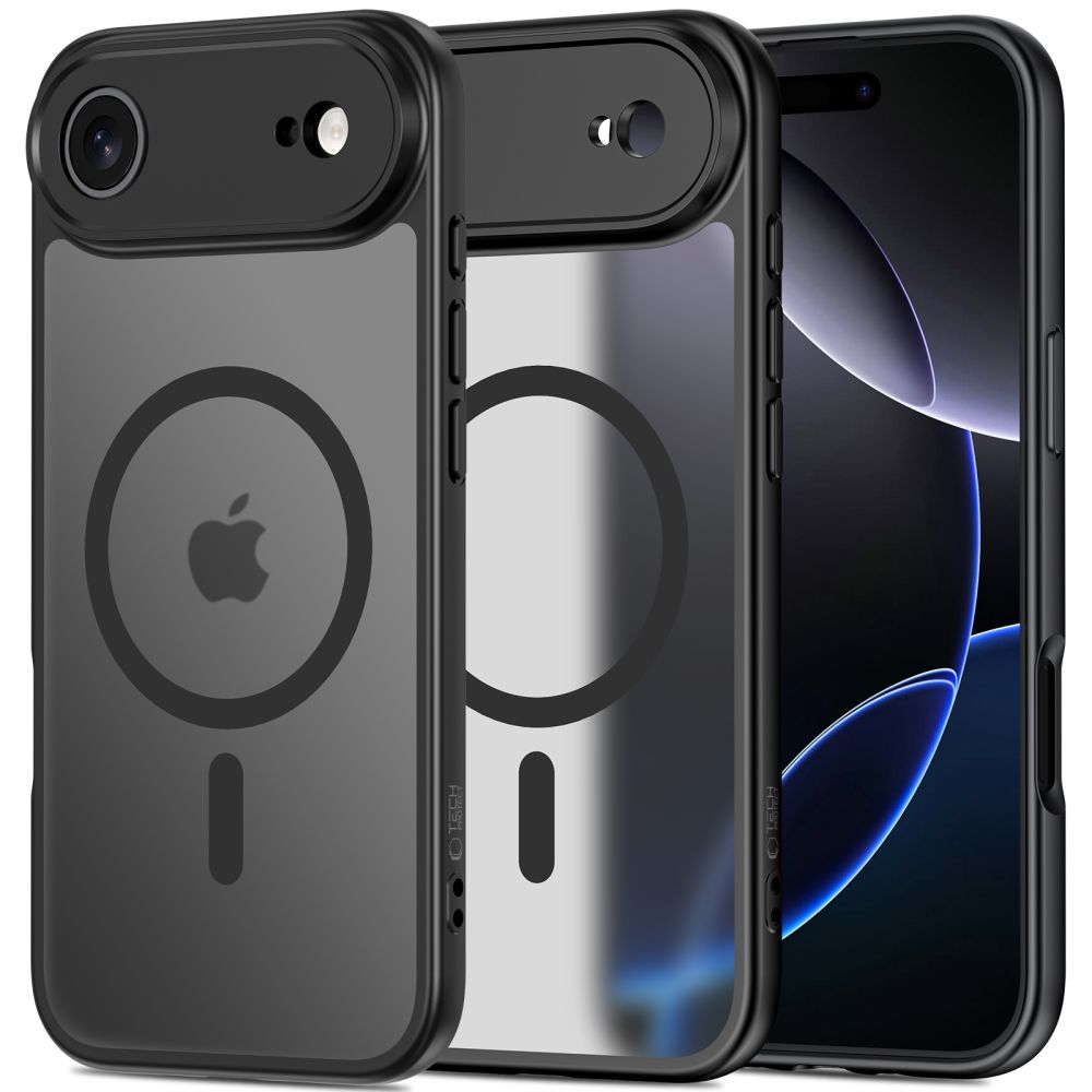 Tech-Protect BasicMag magnetinis dėklas telefonui iPhone 17 Air - matinė juoda