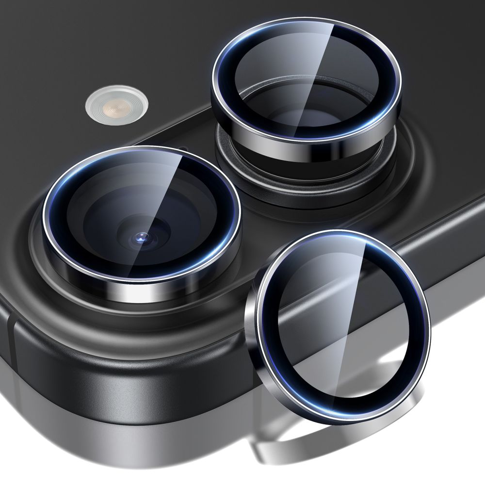 ESR Armorite kameros dangtelis iPhone 16 / 16 Plus / 17 - juodas