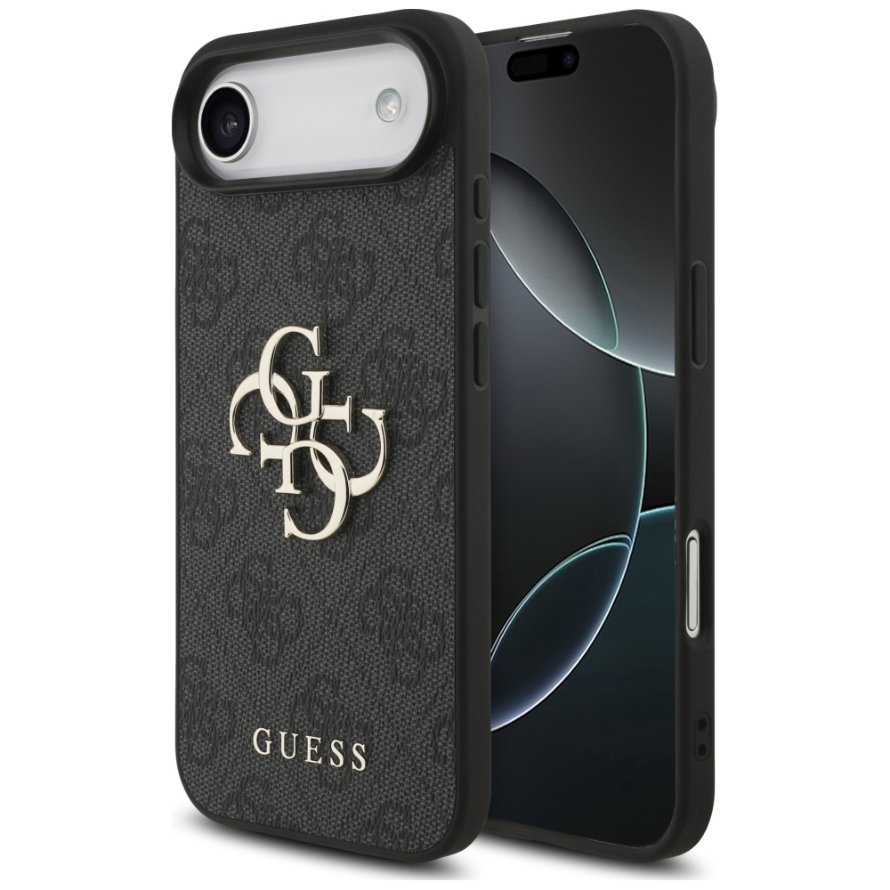 Guess 4G Didelio Logotipo Dėklas telefonui iPhone 17 Air - juoda