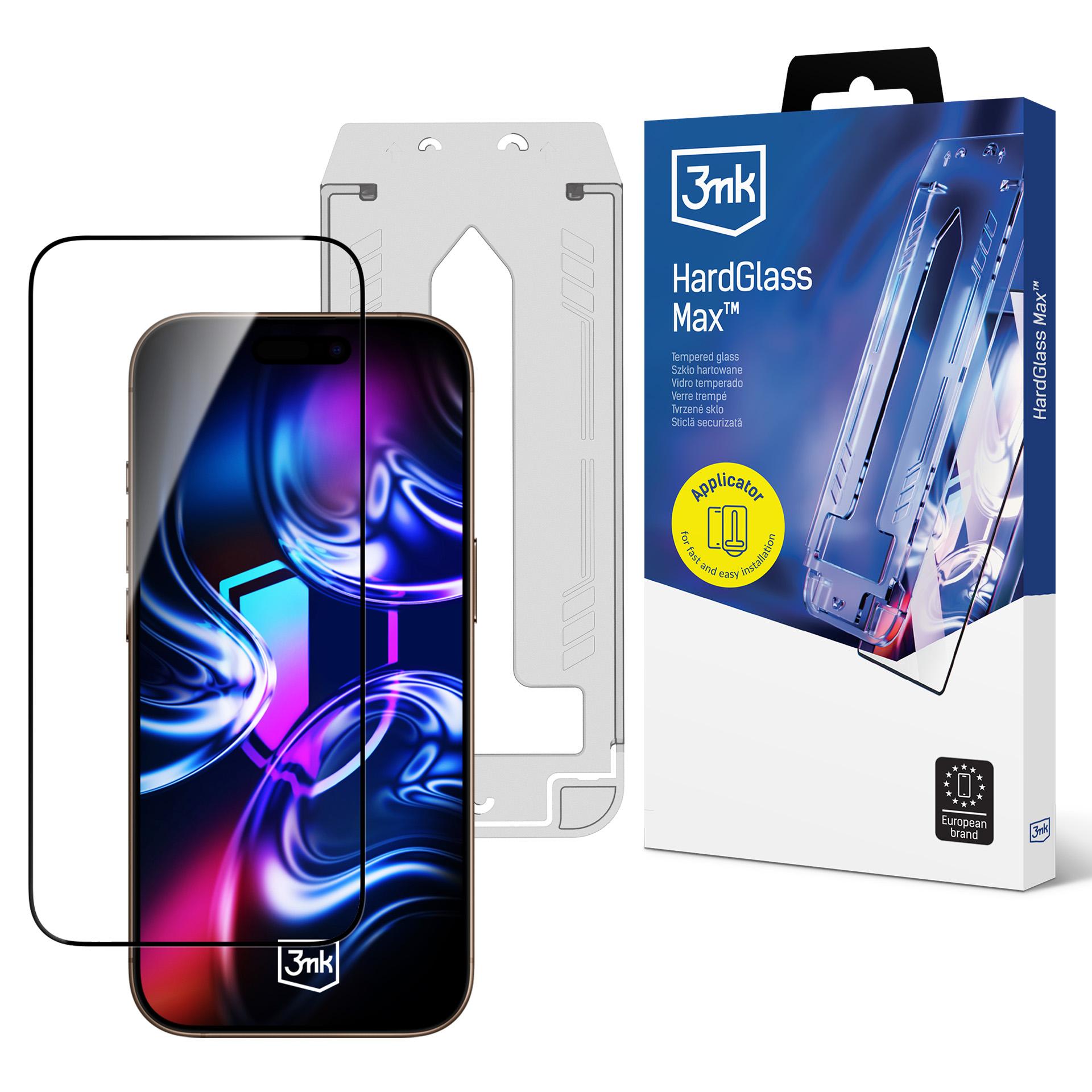 3mk Hardglass Max Apsauginis stiklas grūdintas iPhone 17 Pro Max