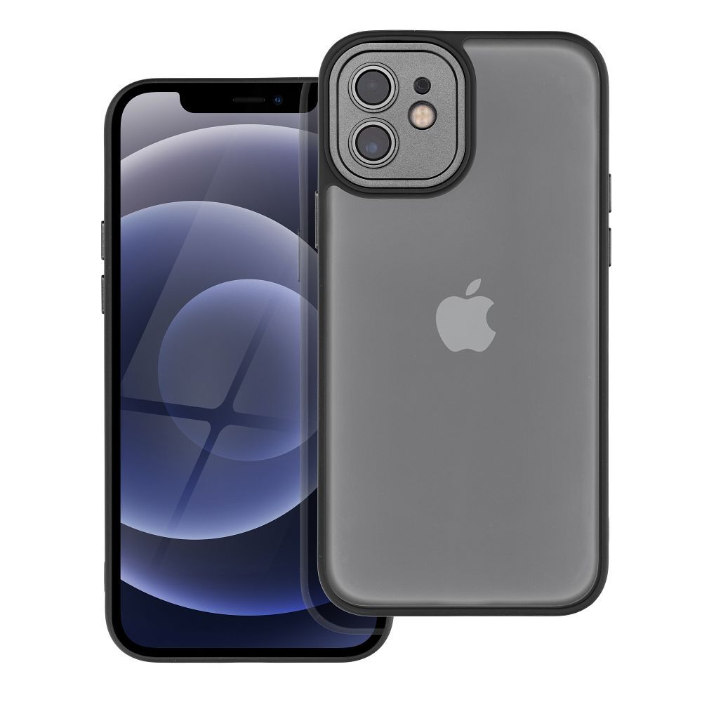 VARIETE dėklas telefonui IPHONE 12 juoda