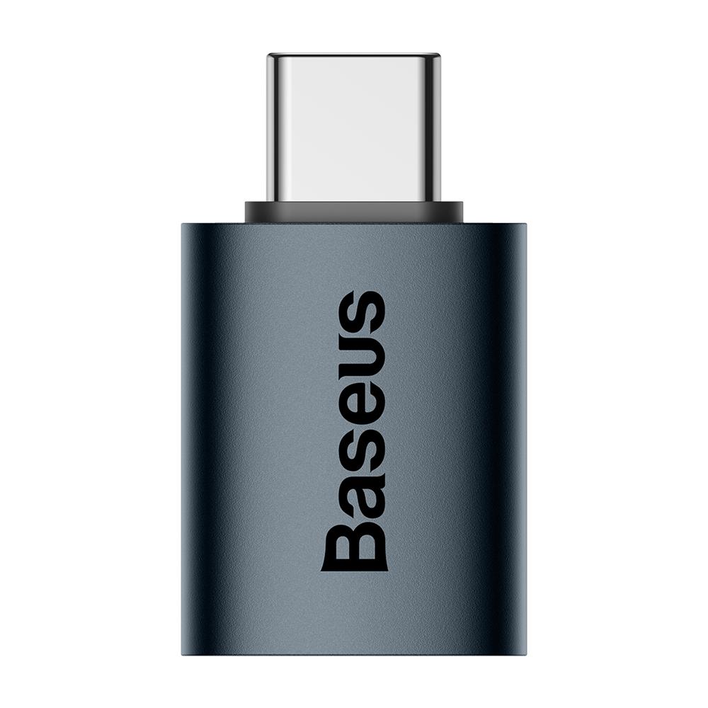 Baseus adapteris Ingenuity USB-C į USB-A 3.1 mėlynas OTG