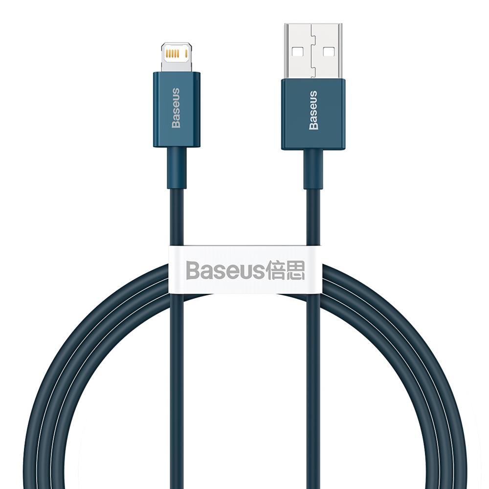 Baseus kabelis Superior USB - Lightning 1,0 m 2,4A mėlynas