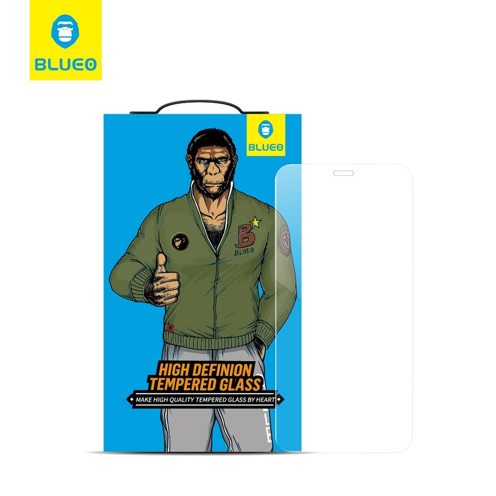 LCD apsauginis stikliukas 5D Mr. Monkey Glass (Strong Lite) Samsung S937 S25 Edge juodas