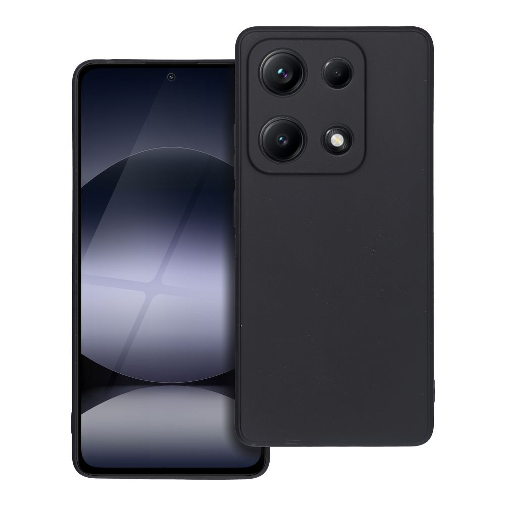 Matinis dėklas telefonui XIAOMI Redmi NOTE 14S juodas