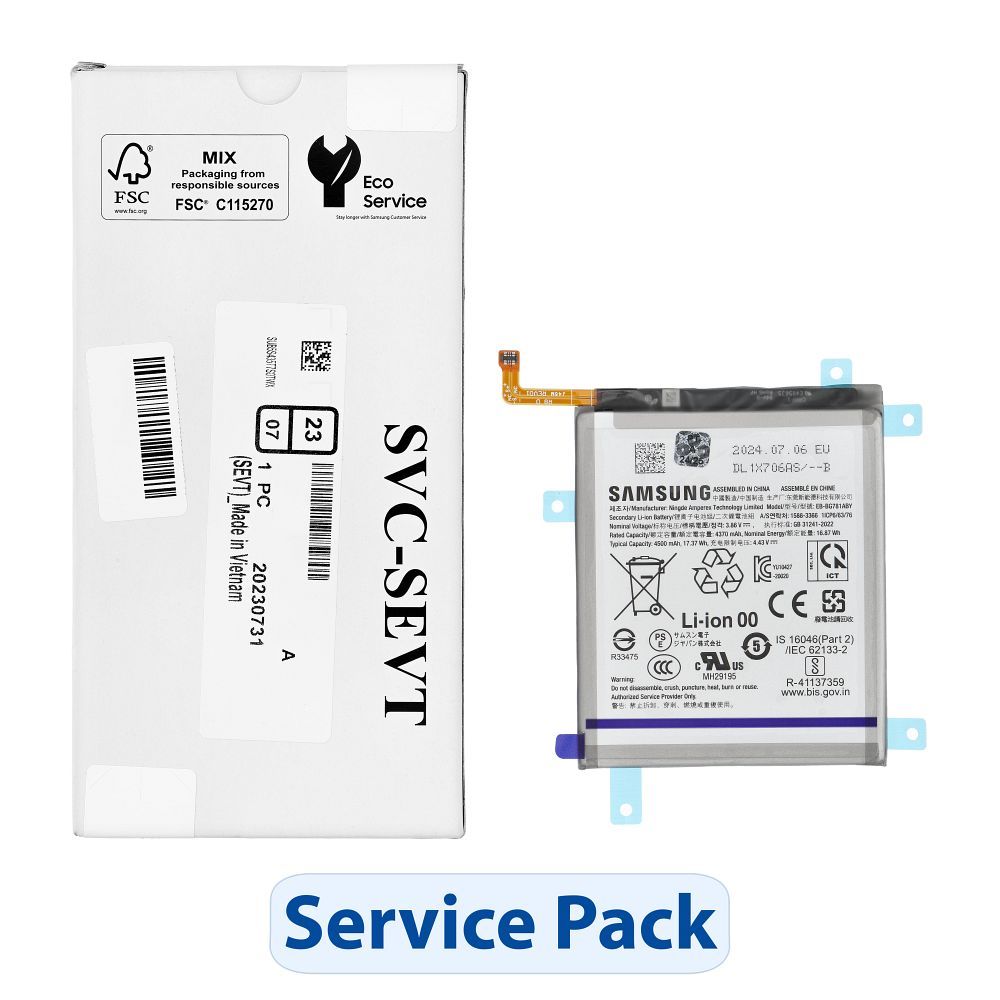 ServicePack baterija EB-BA525ABY skirta SAMSUNG A52/A52S/S20 FE GH82-24205A