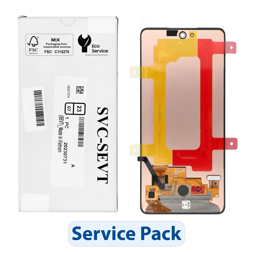 ServicePack LCD ekranas SAMSUNG A53 5G A536B GH96-15168A be rėmelio
