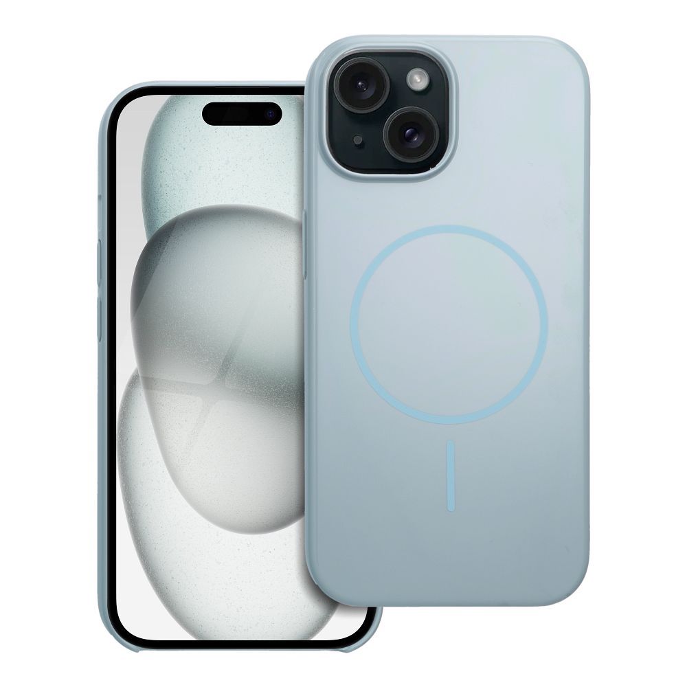 Blizgus magnetinis dėklas, suderinamas su MagSafe, IPHONE 15 mėtų