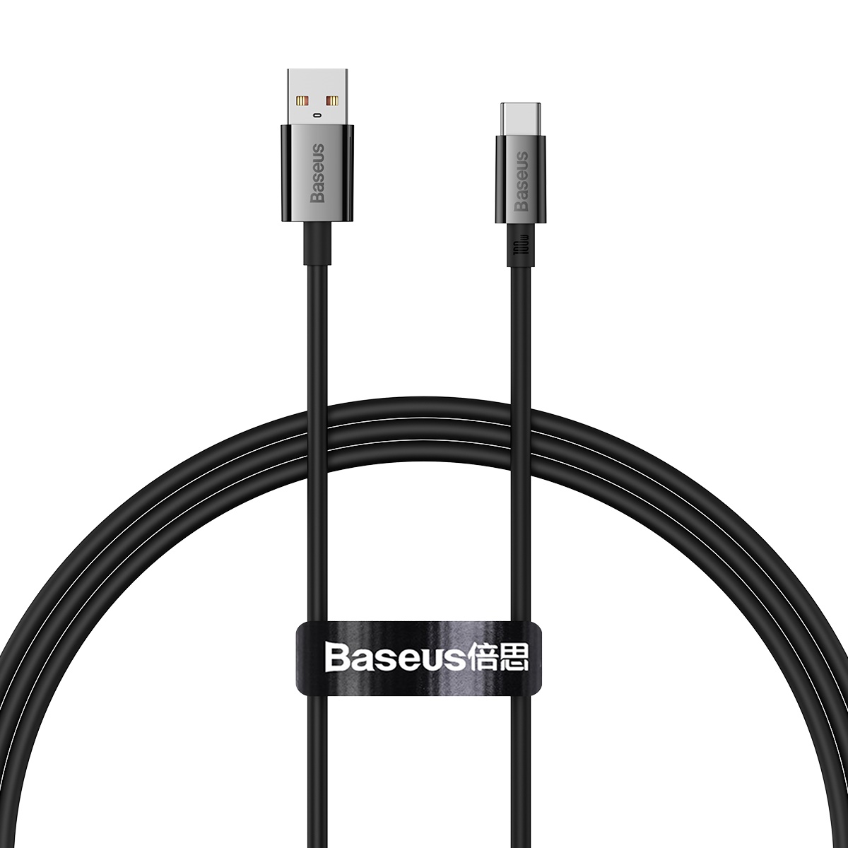 Baseus kabelis Superior USB - USB-C 1,0m klasterinis juodas 100W
