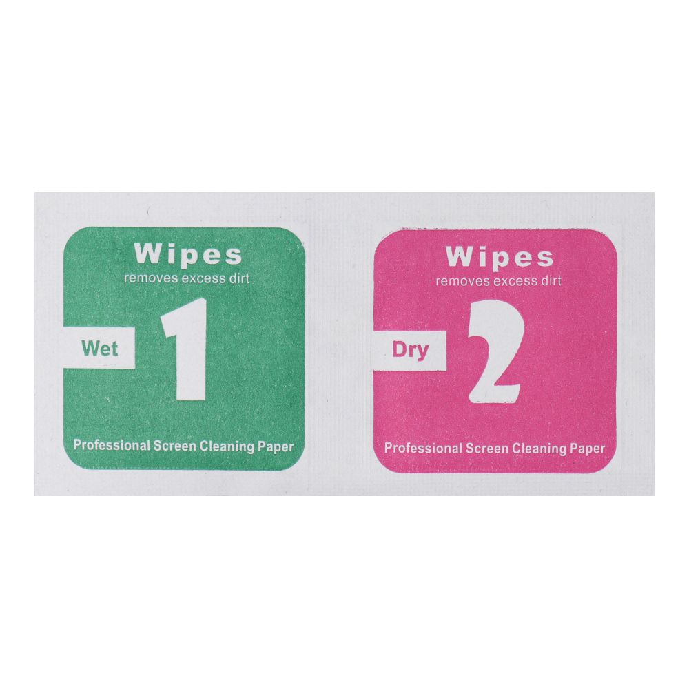 Valymo rinkinys (drėgnas ir sausas) - 100 vnt.