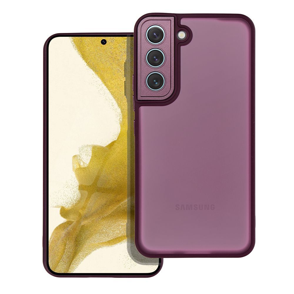 VARIETE dėklas telefonui SAMSUNG S22 violetinė
