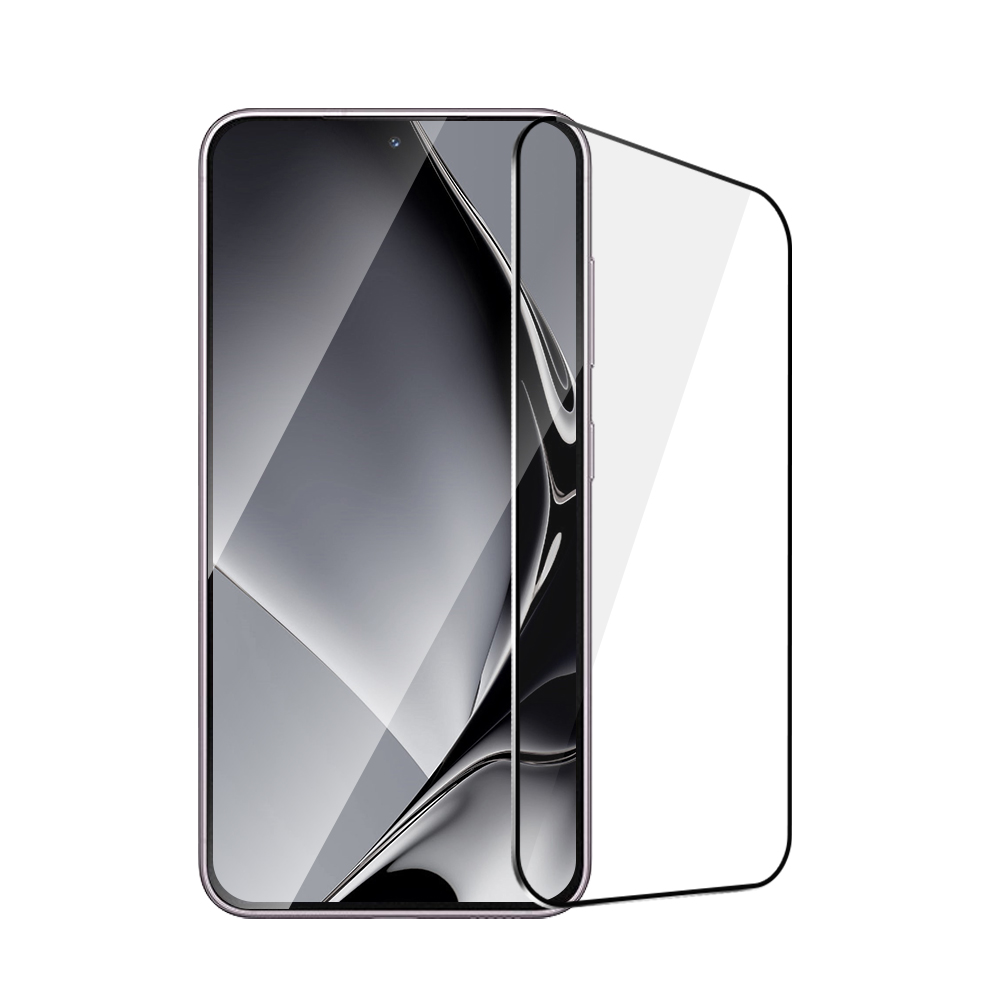 Apsauginis stiklas metaliniu rėmeliu Samsung Galaxy S22 / S23 juodas rėmelis