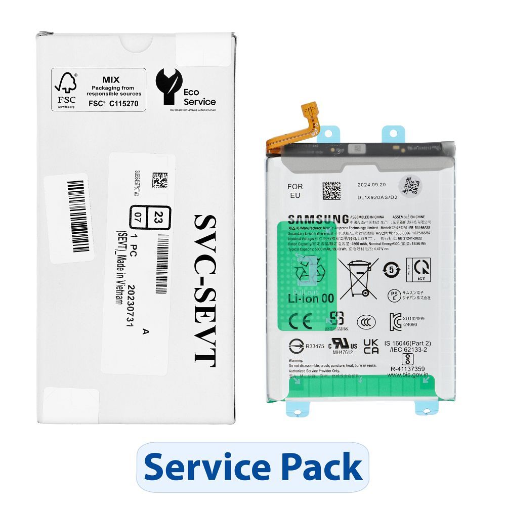 ServicePack baterija GH82-36145A Samsung A16 A166B