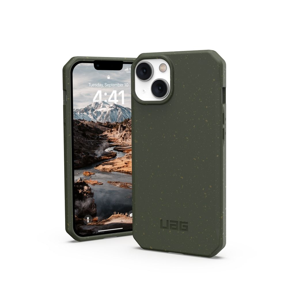 Dėklas telefonui (m) UAG Urban Armor Gear BIODEGRADABLE OUTBACK IPHONE 14 Plus žalias (m)