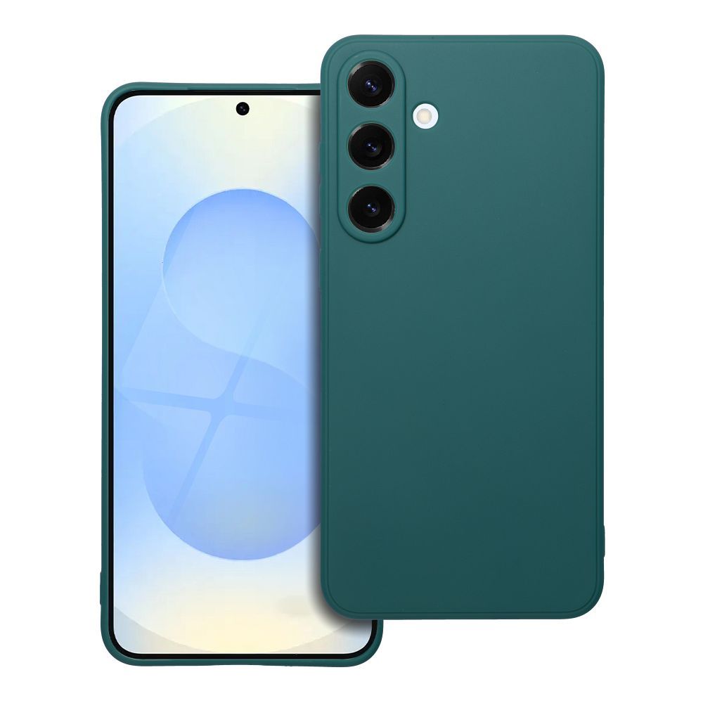 Matinis dėklas telefonui SAMSUNG S25 Plus tamsiai žalias