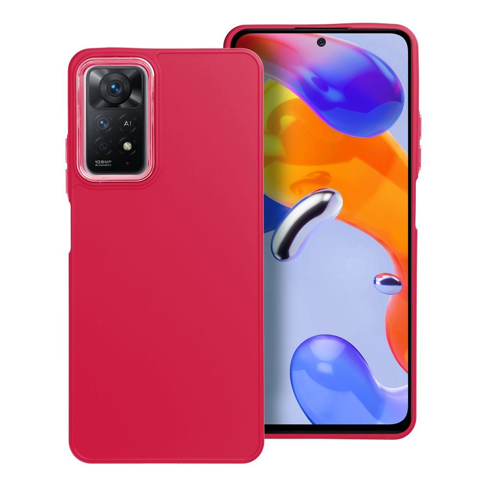 FRAME Dėklas telefonui XIAOMI Redmi Note 11 Pro / 11 Pro 5G rožinis