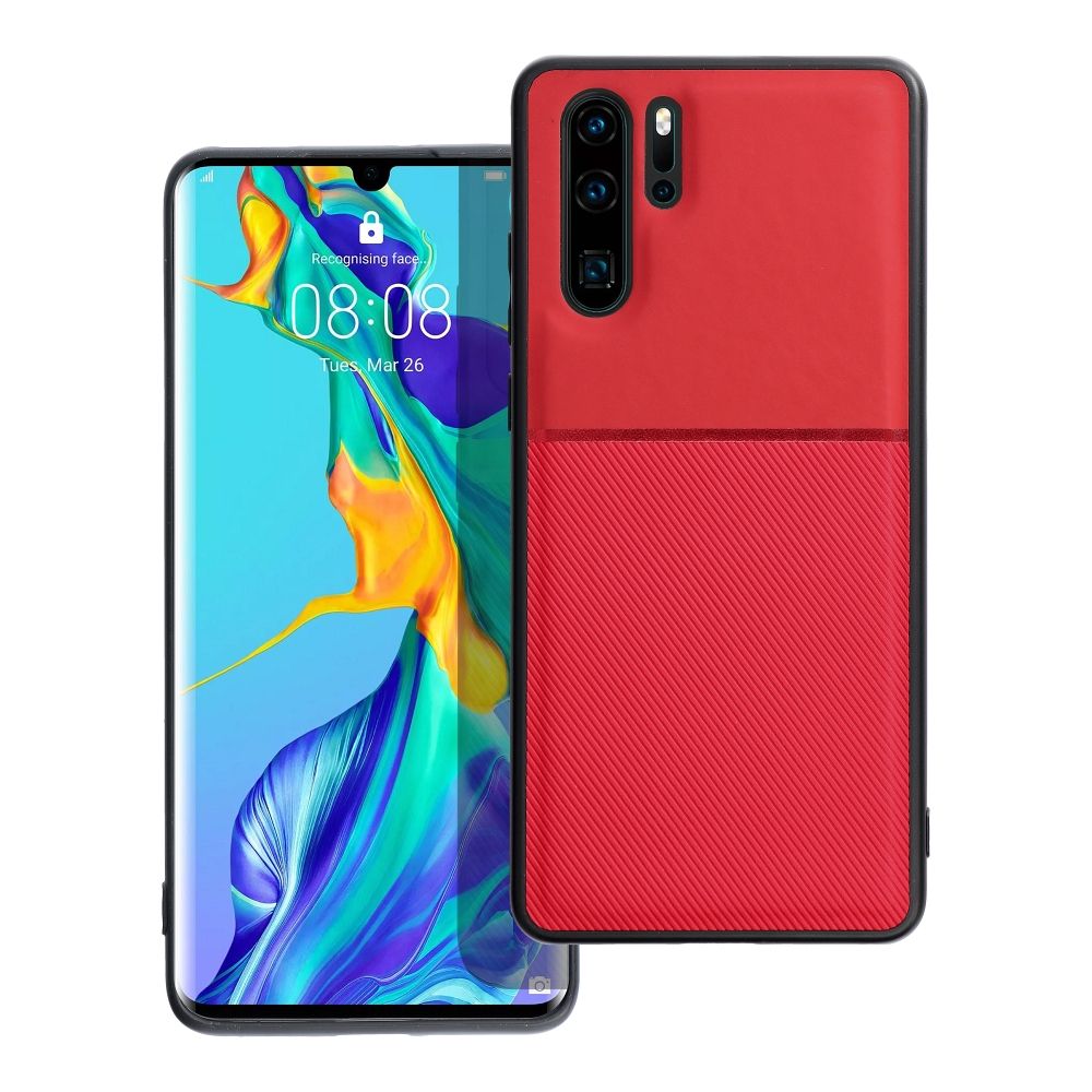 NOBLE dėklas telefonui HUAWEI P30 Pro raudonas