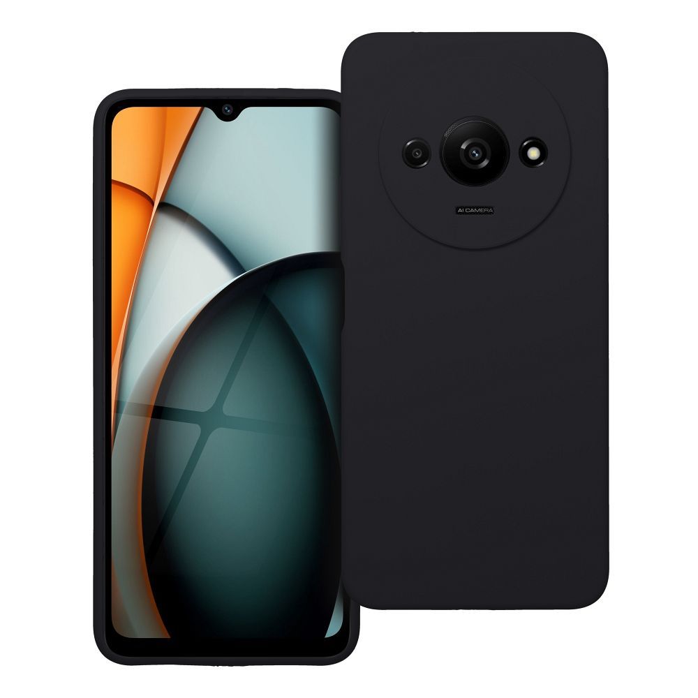 Silikoninis dėklas 2mm XIAOMI REDMI A3 4G juodas