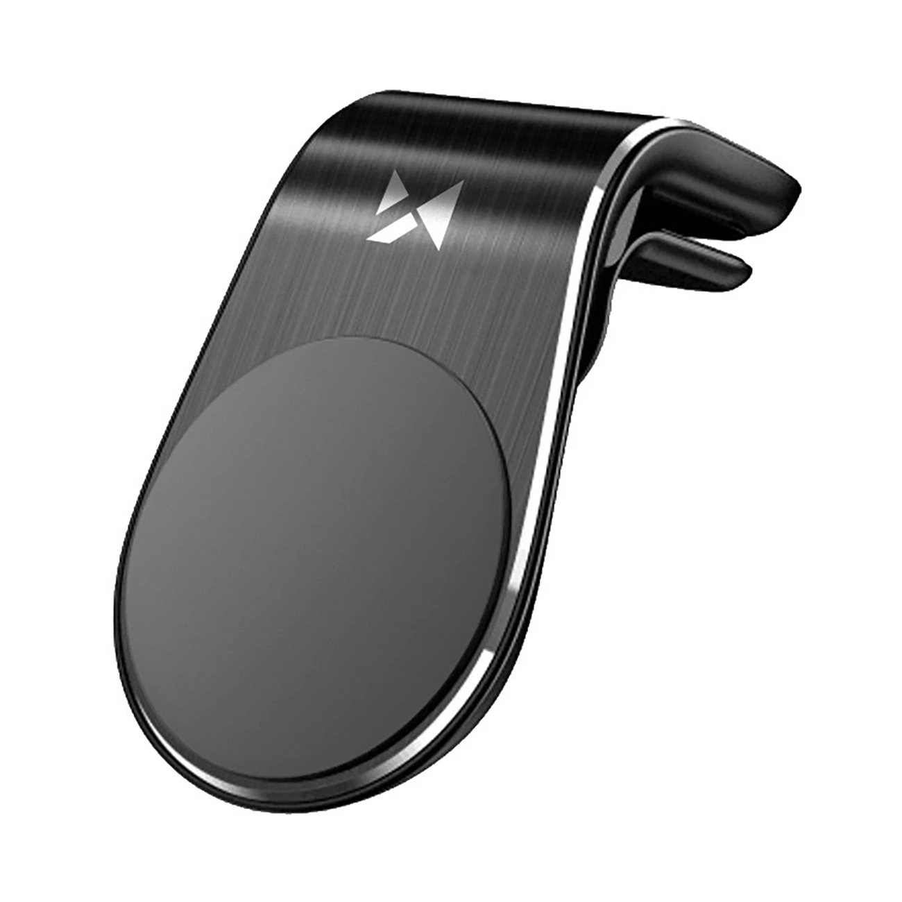 Wozinsky magnetinis telefono laikiklis oro angai, juodas (WCH-02)