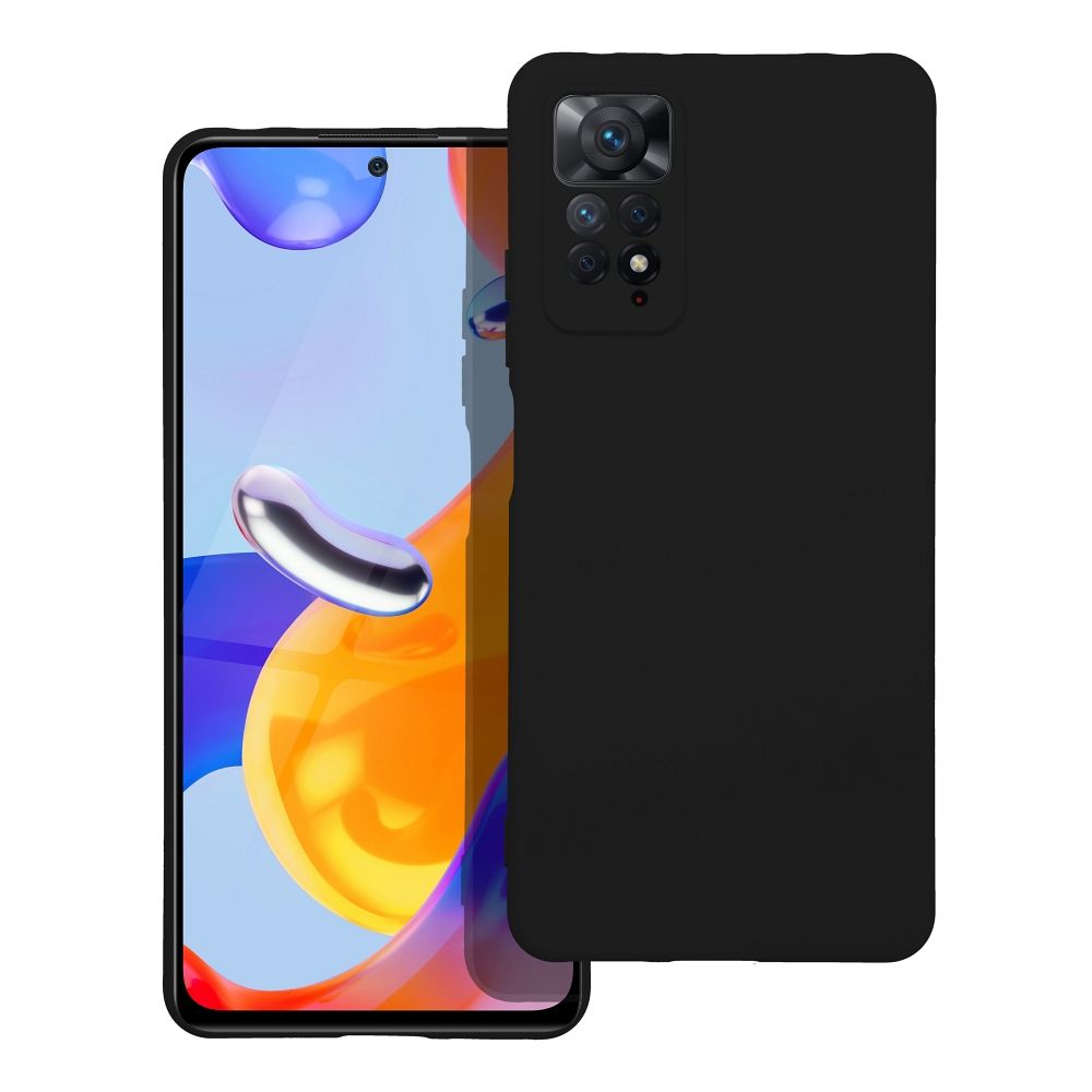 Silikoninis dėklas telefonui XIAOMI Redmi Note 11 PRO 5G juodas