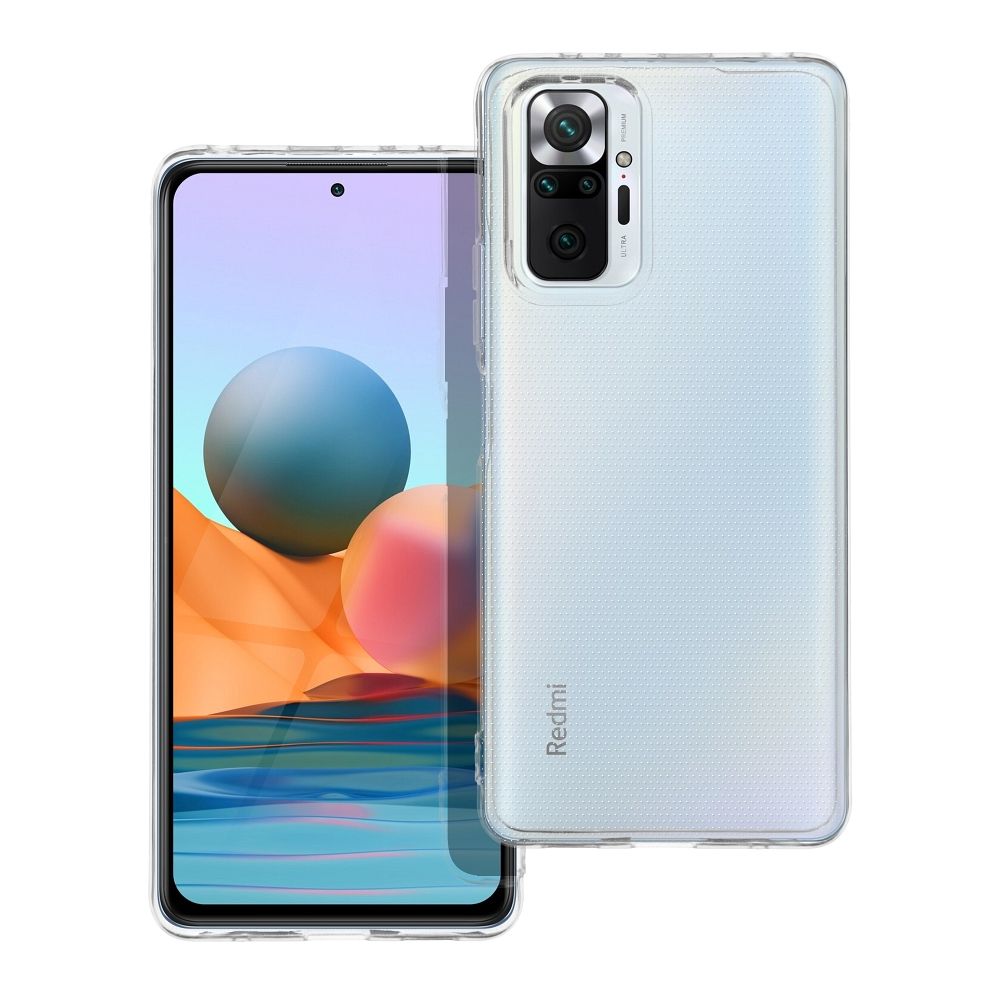 Skaidrus dėklas 2 mm XIAOMI Redmi Note 10 Pro / Redmi Note 10 Pro Max skaidrus