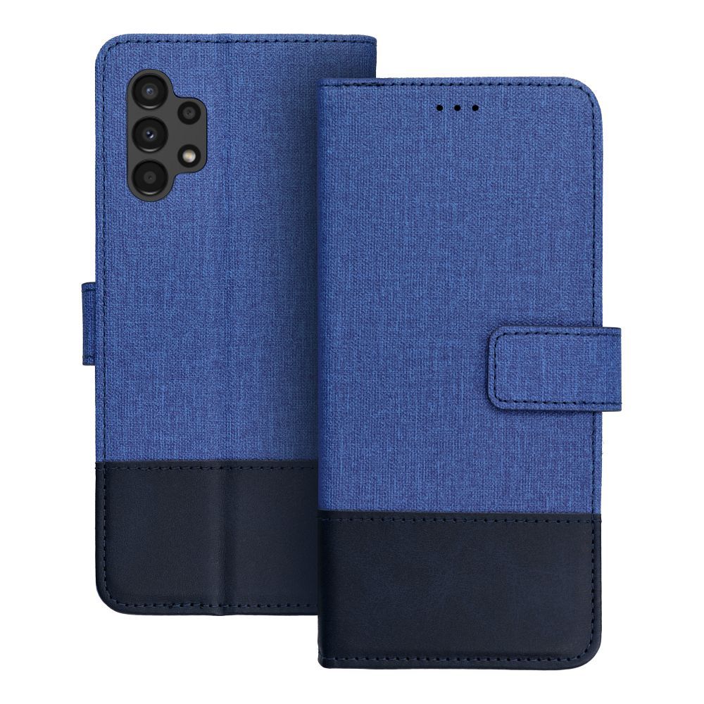 GOMMA knygos tipo dėklas skirtas SAMSUNG A13 4G mėlynas
