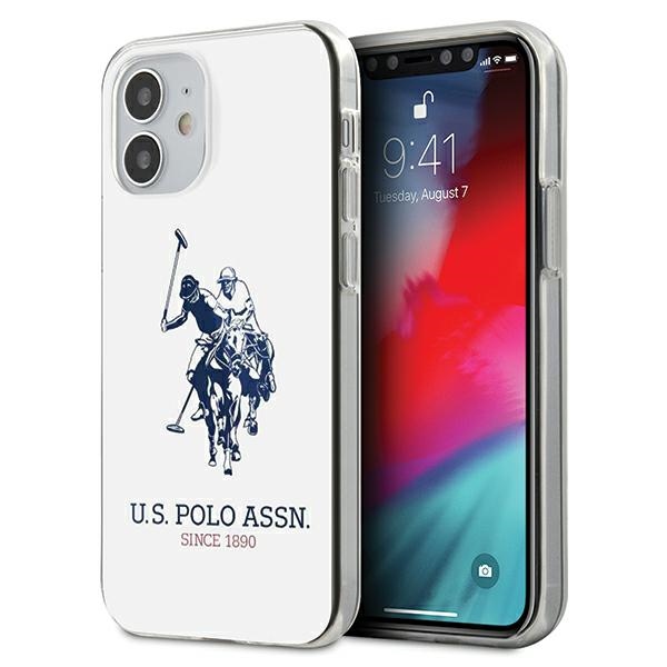 US Polo USHCP12STPUHRWH iPhone 12 mini 5,4" balta Shiny Big Logo