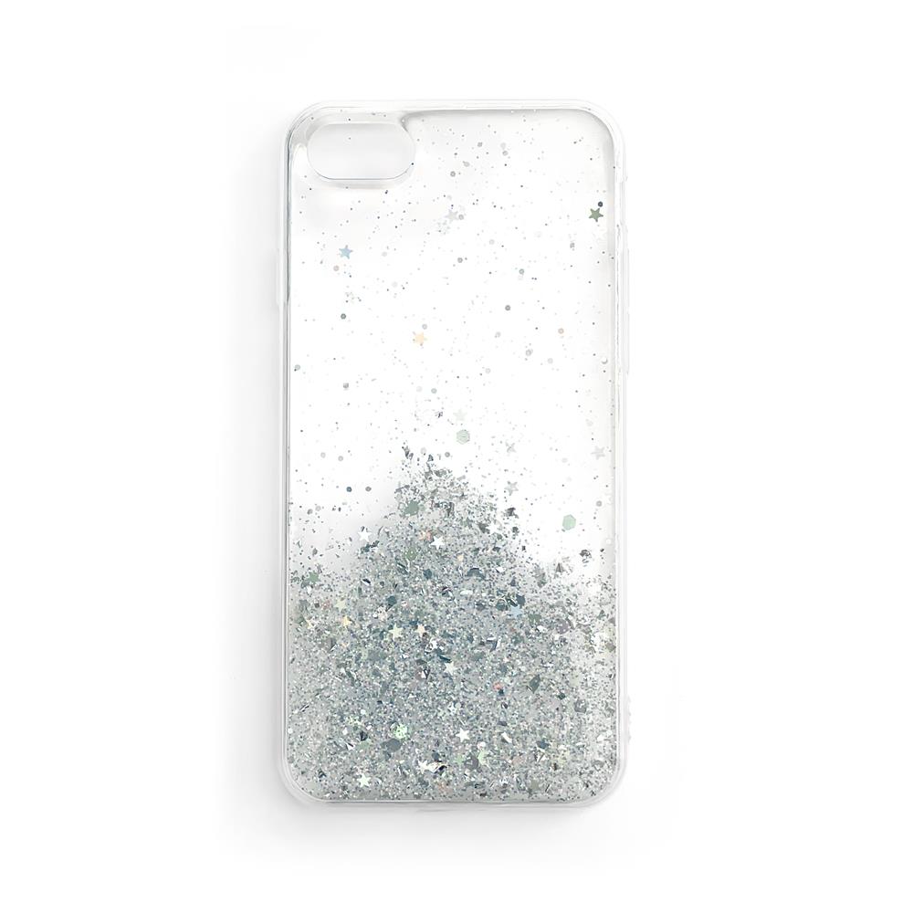 Wozinsky Star Glitter Shining dangtelis Samsung Galaxy A42 5G skaidrus
