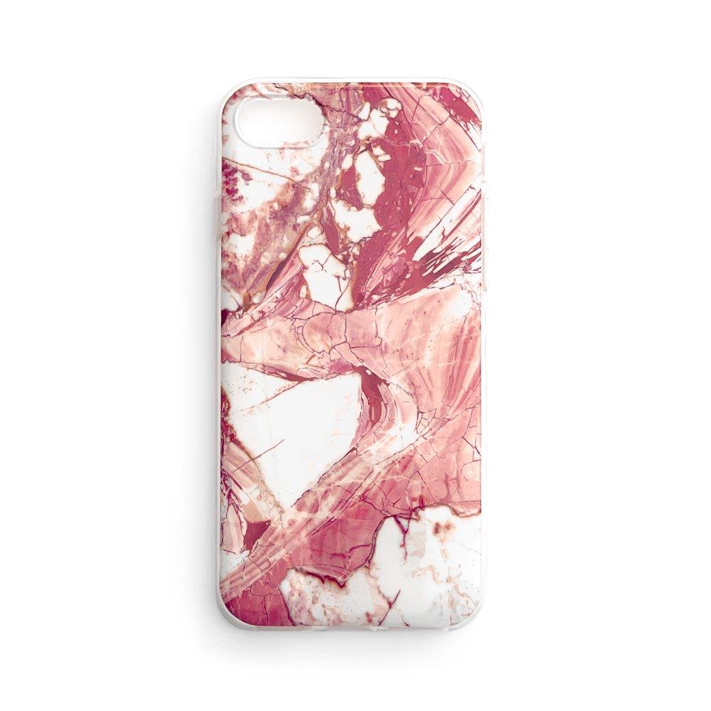 Wozinsky Marble TPU dėklas Samsung Galaxy A42 5G rožinė