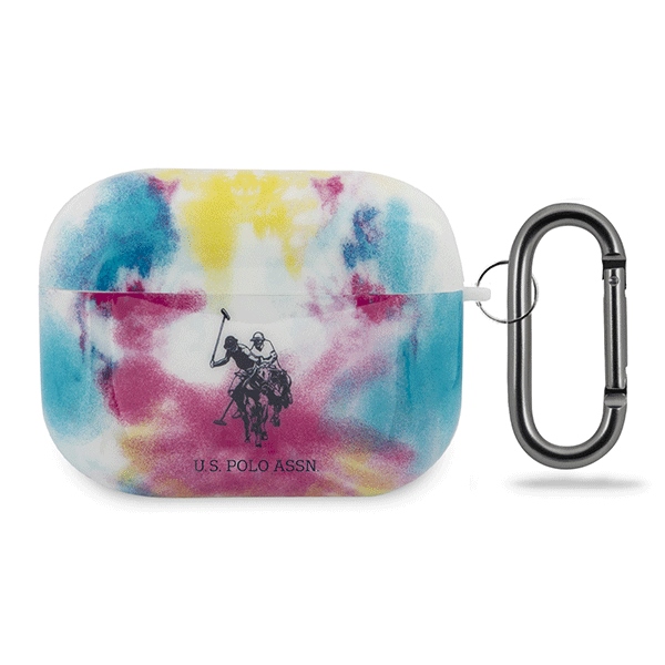 US Polo USACAPPCUSML AirPods Pro dėklas įvairiaspalvė Tie & Dye kolekcija