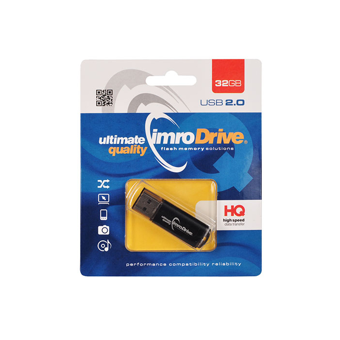 Imro atmintukas 32GB USB 2.0 juodas