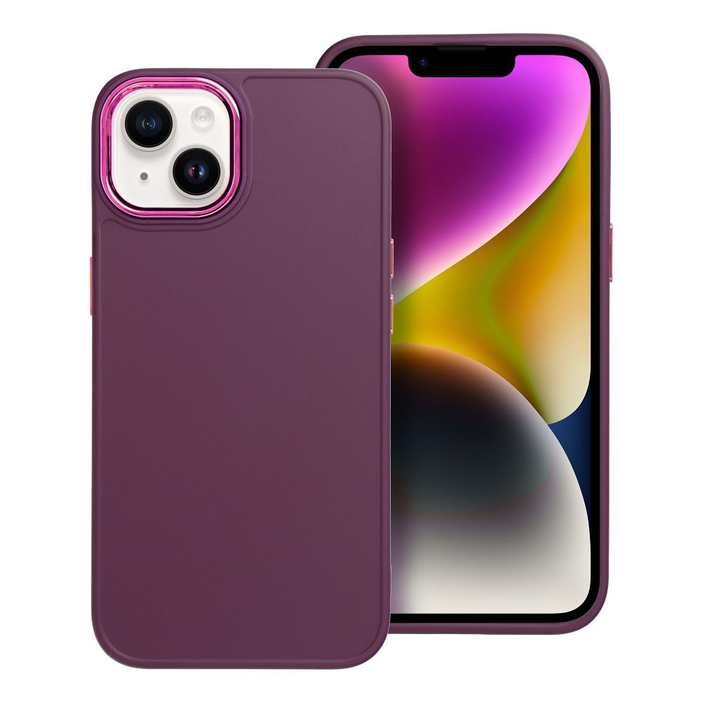 FRAME dėklas telefonui IPHONE 14 violetinis