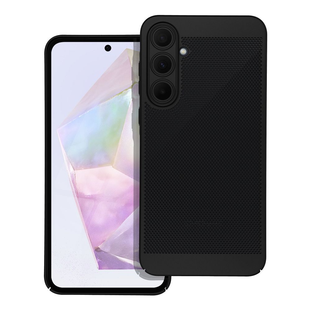 BREEZY dėklas telefonui SAMSUNG A35 5G - juodas