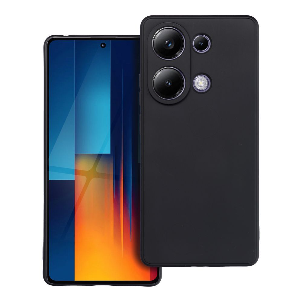 MATT dėklas telefonui XIAOMI POCO M6 Pro juodas