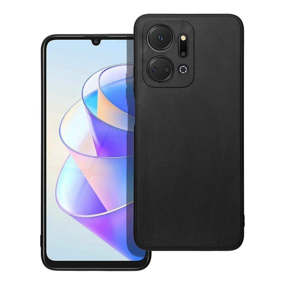 Matinis dėklas telefonui HONOR X7a - juodas