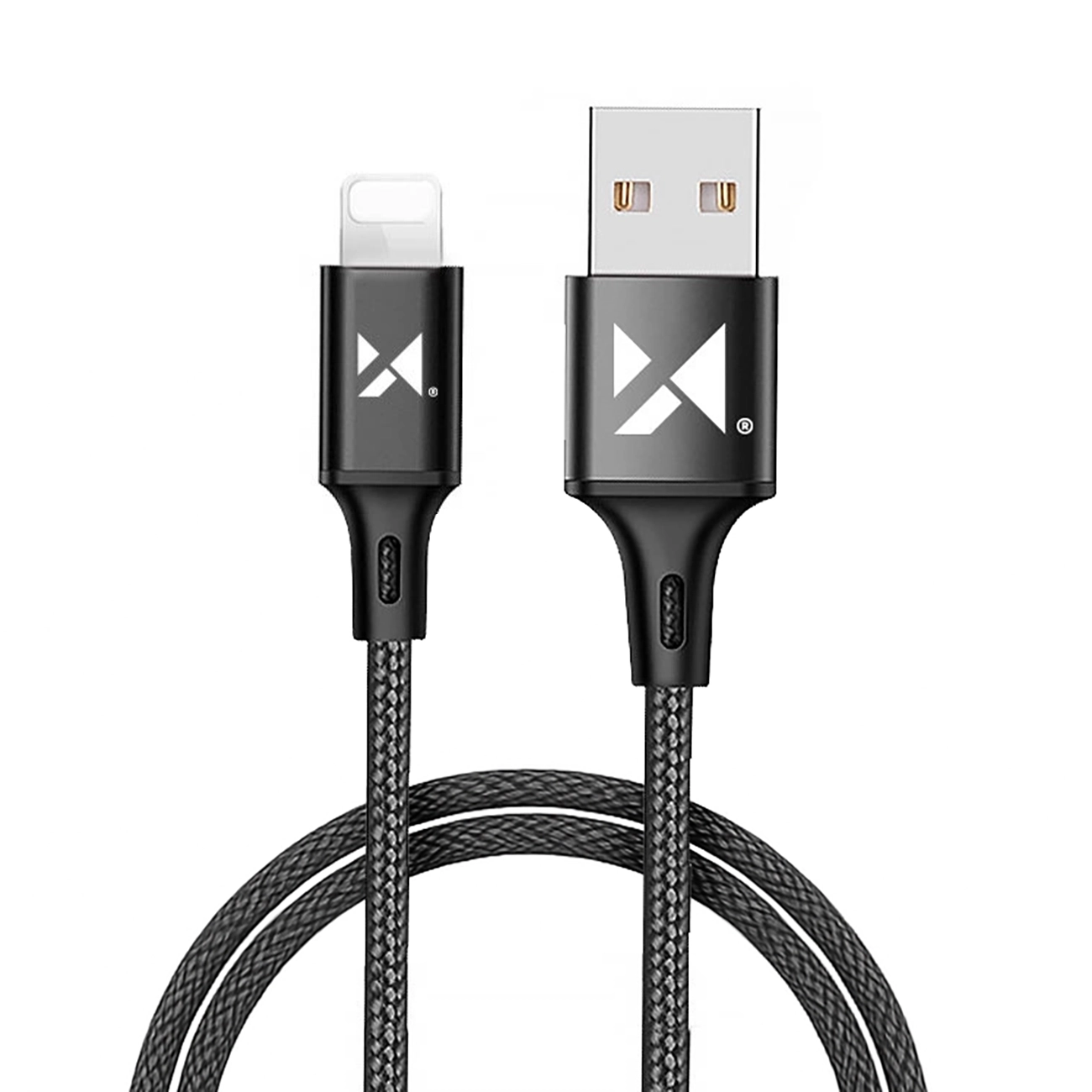 Wozinsky Kabelis USB - Lightning 2,4A 1m juodas (WUC-L1B)