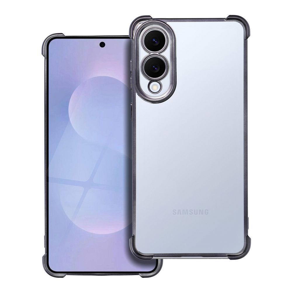 Dėklas ANTISHOCK ELECTRO SAMSUNG S25 Edge juodas