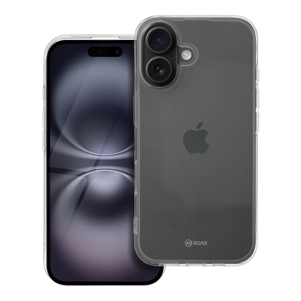 Roar dėklas JELLY iPhone 16 permatomas