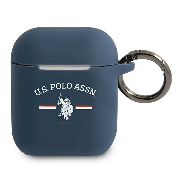 US Polo USACA2SFGV AirPods 1/2 dėklas tamsiai mėlynas/tamsiai mėlynas