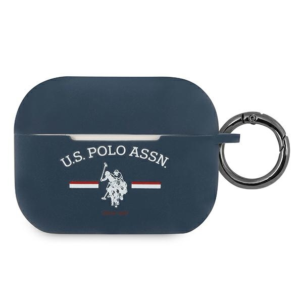 US Polo USACAPSFGV AirPods Pro dėklas tamsiai mėlynas/tamsiai mėlynas