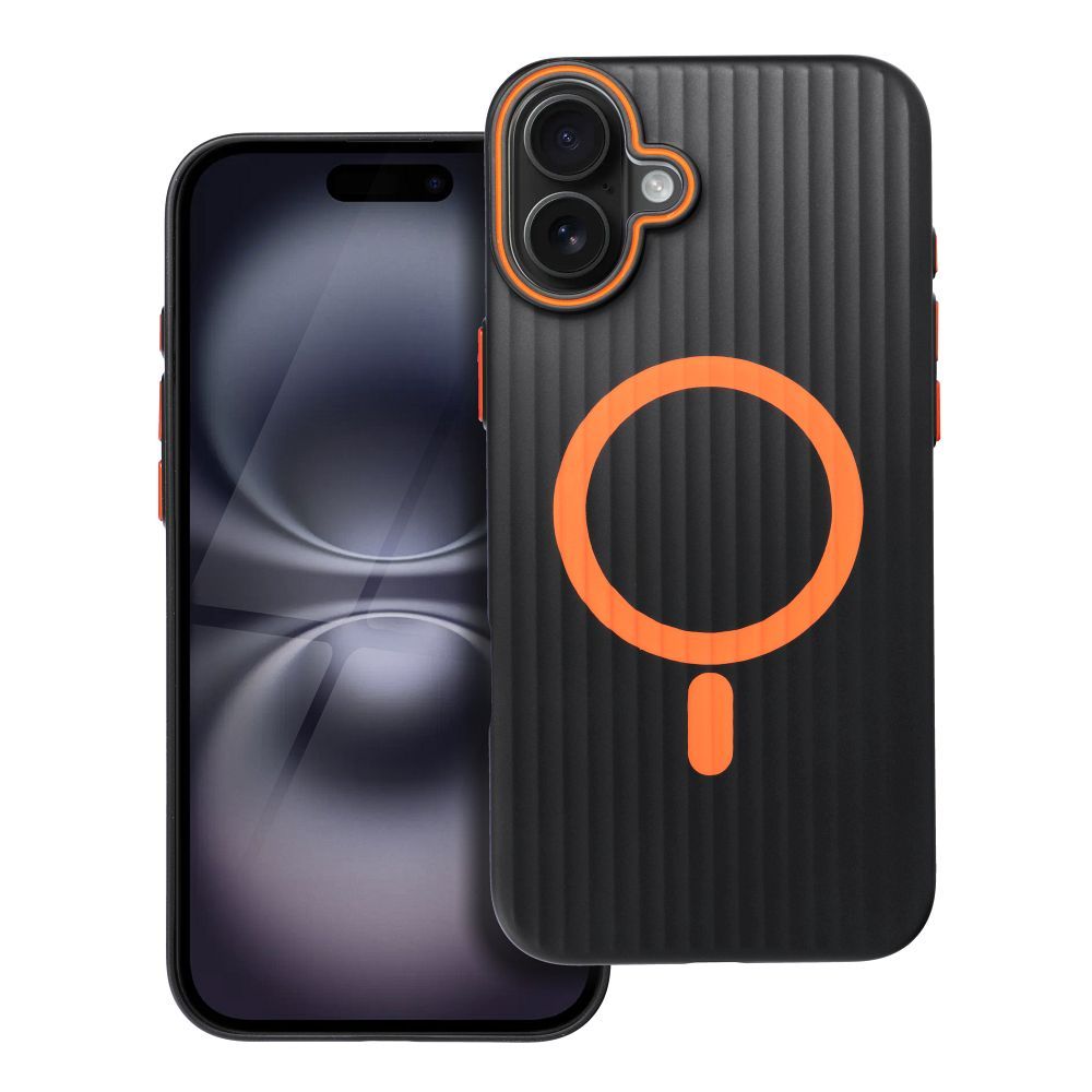 Dėklas SIMPLY suderinamas su MagSafe iPhone 16 Plus titano juodas